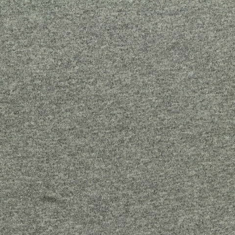 Heather Grey Marl Scuba Knit, Polyester, 340 gsm