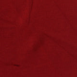 Cotton Polyester Scuba Knit Fabric, 300 gsm, 190 cm — Red