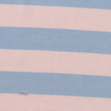 Light Blue Stripe Jersey Knit, Tencel Lyocell
