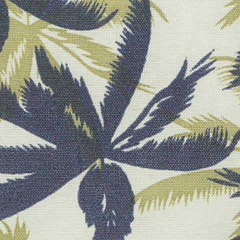 Dark Blue Palm Woven
