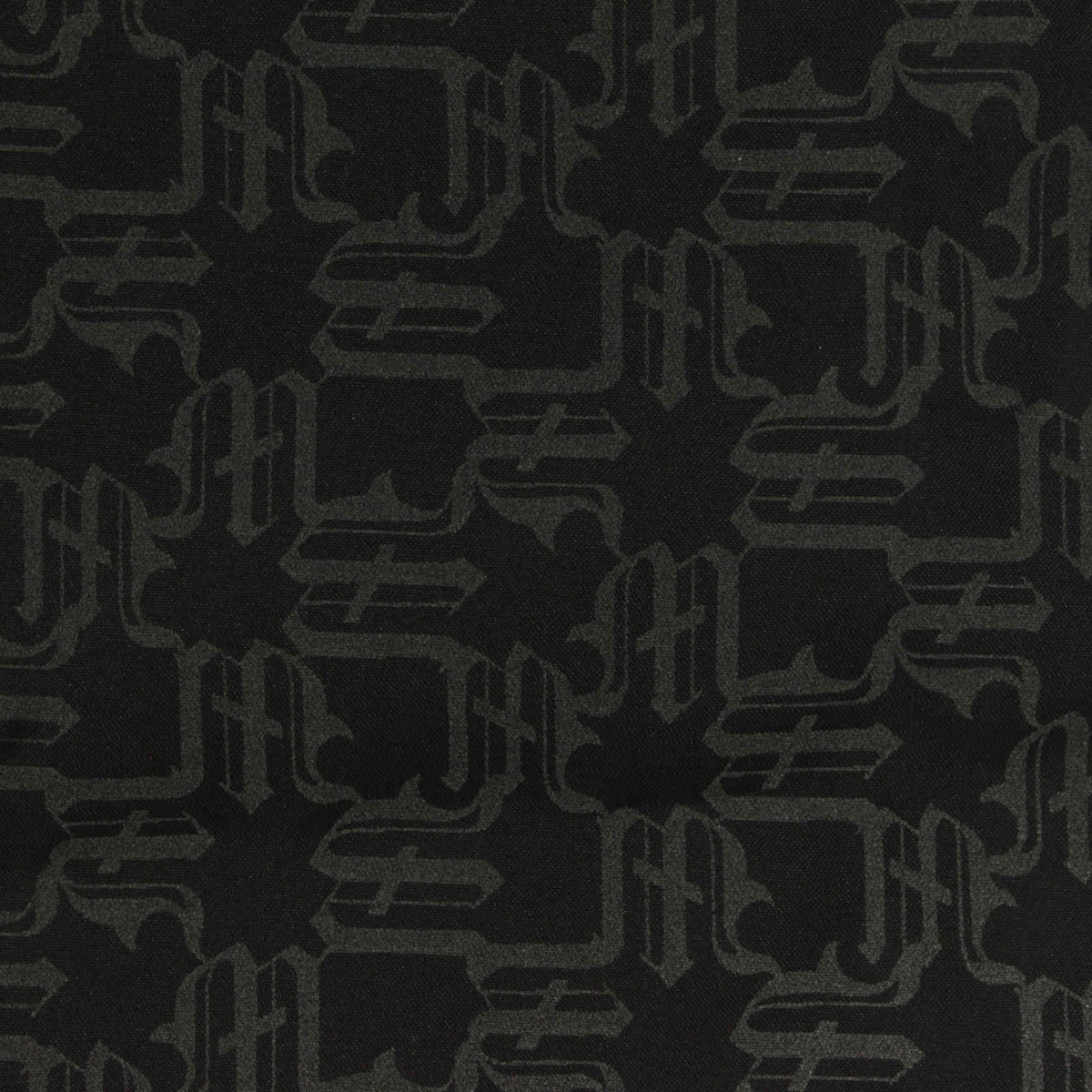 Dark Grey Tone-on-Tone Jacquard