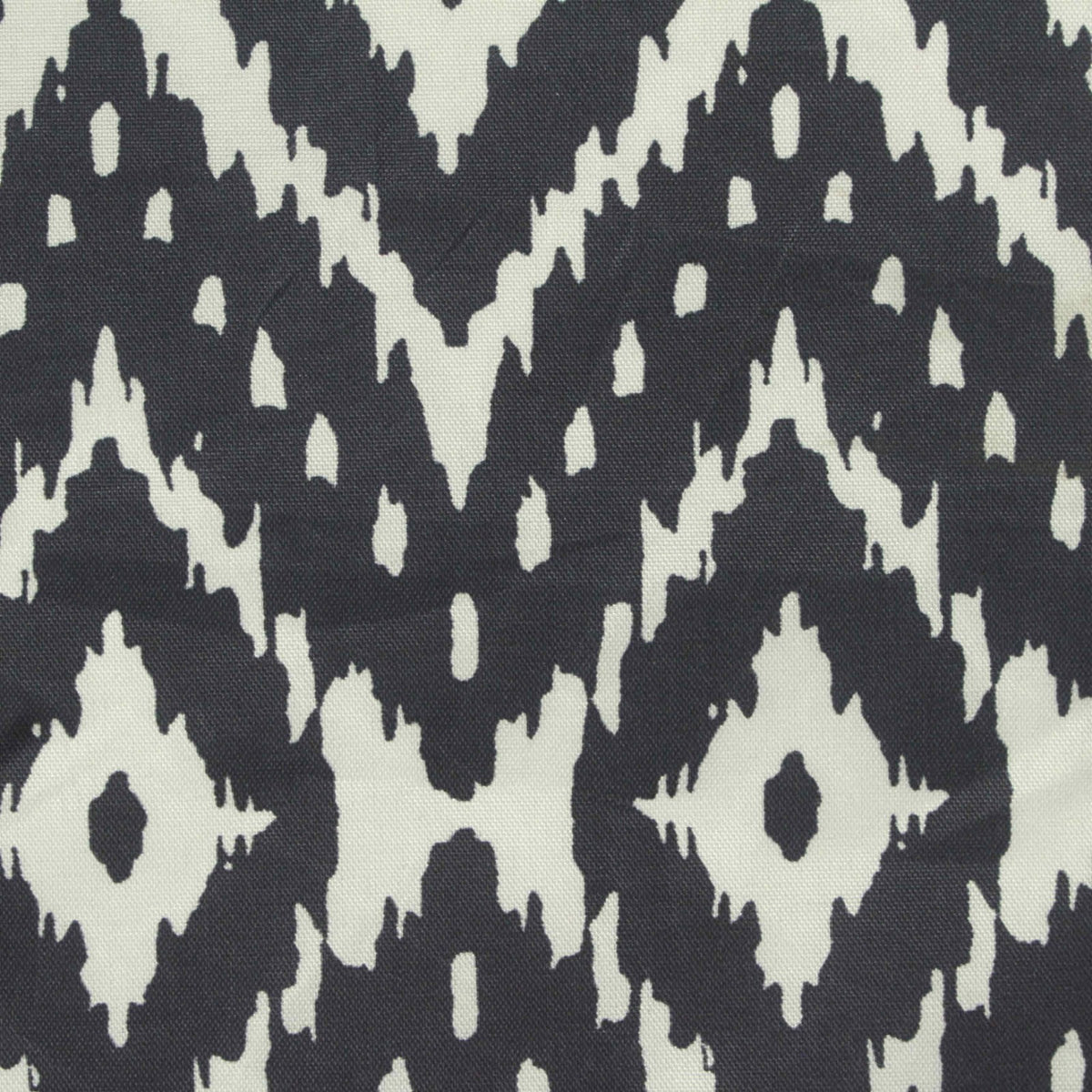 Charcoal Ikat Woven