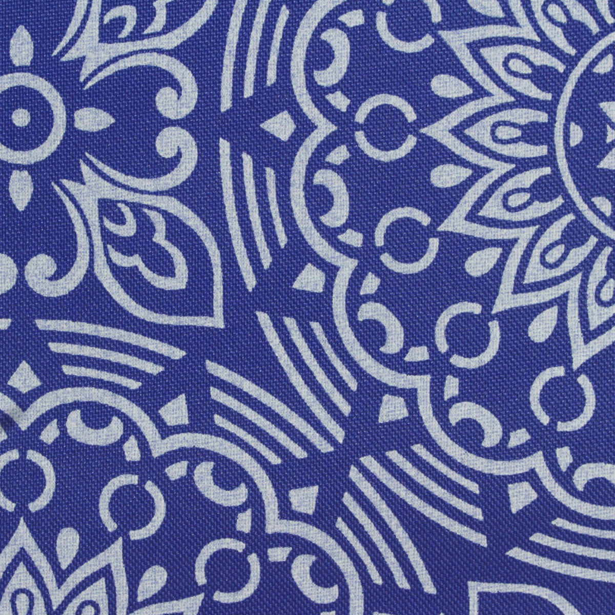 Blue Damask Jacquard