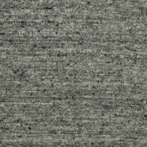 Heathered Grey Marl Jersey Knit, Cotton-Poly, 170 gsm, 180 cm