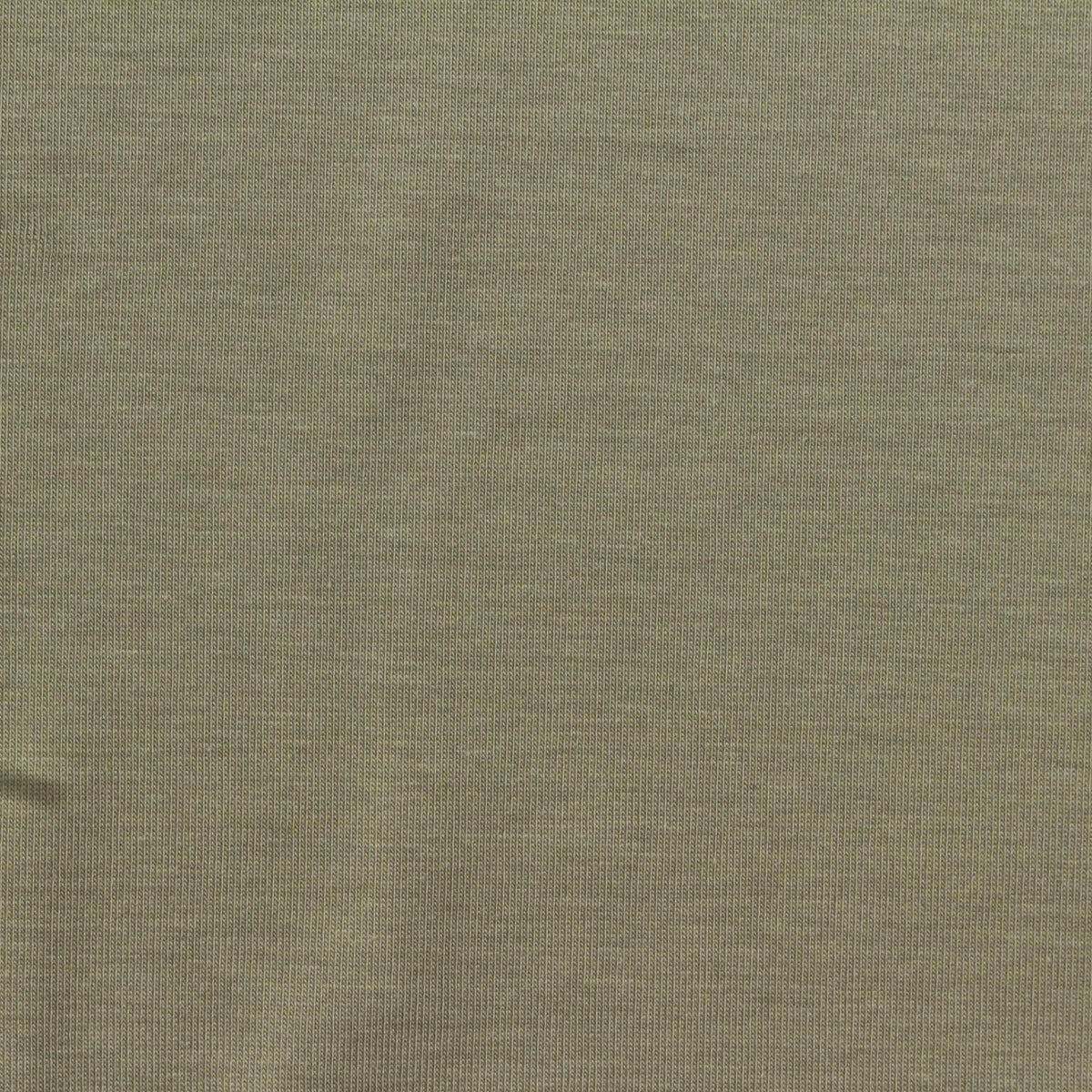 Cotton Tencel Lyocell Stretch Jersey Knit Fabric, 160 gsm, 190 cm — Khaki
