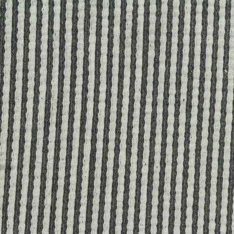 Black Stripes Knit, Polyester, 240 gsm