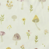 Yellow Flowers Milk Silk Knit, Polyester