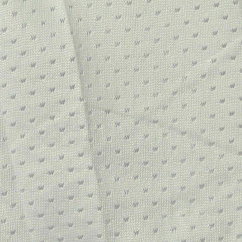 White Fine-Dot Mesh, Polyester