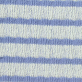 Light Blue Horizontal-Stripe Jersey Knit, Cotton