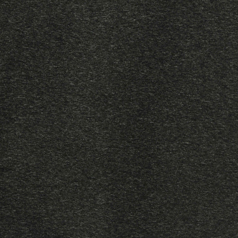 Dark Grey Heathered-Marl Jersey Knit, 200 gsm
