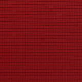 Red Horizontal-Stripe Jersey Knit, Polyester