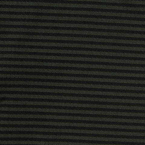 Dark Grey Horizontal-Stripe Mesh, Polyester