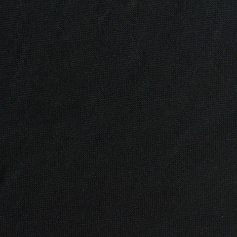 100% Polyester Fleece Fabric, 165 gsm, 160 cm — Black