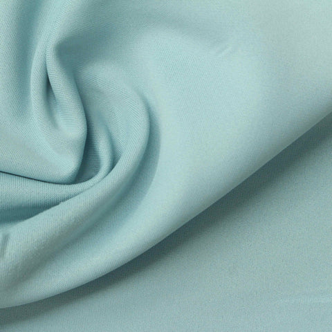 Polyester Stretch Scuba Knit Fabric, 230 gsm, 160 cm — Blue