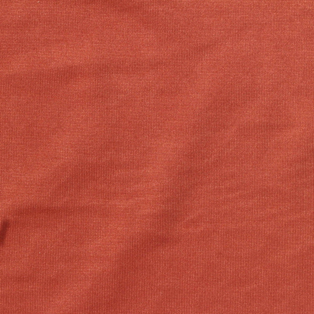Brushed Polyester Stretch Milk Silk Knit Fabric, 160 gsm, 155 cm — Orange