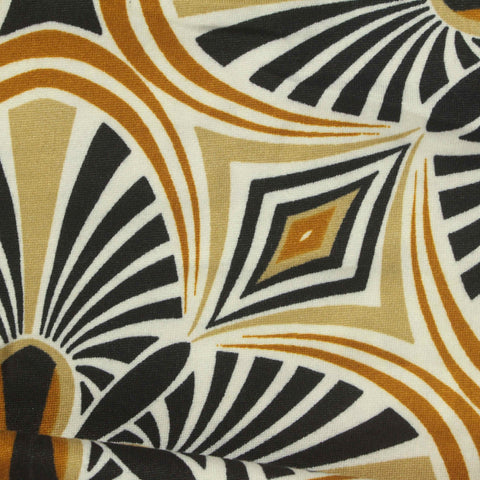 Black Lines Milk Silk Knit, Polyester