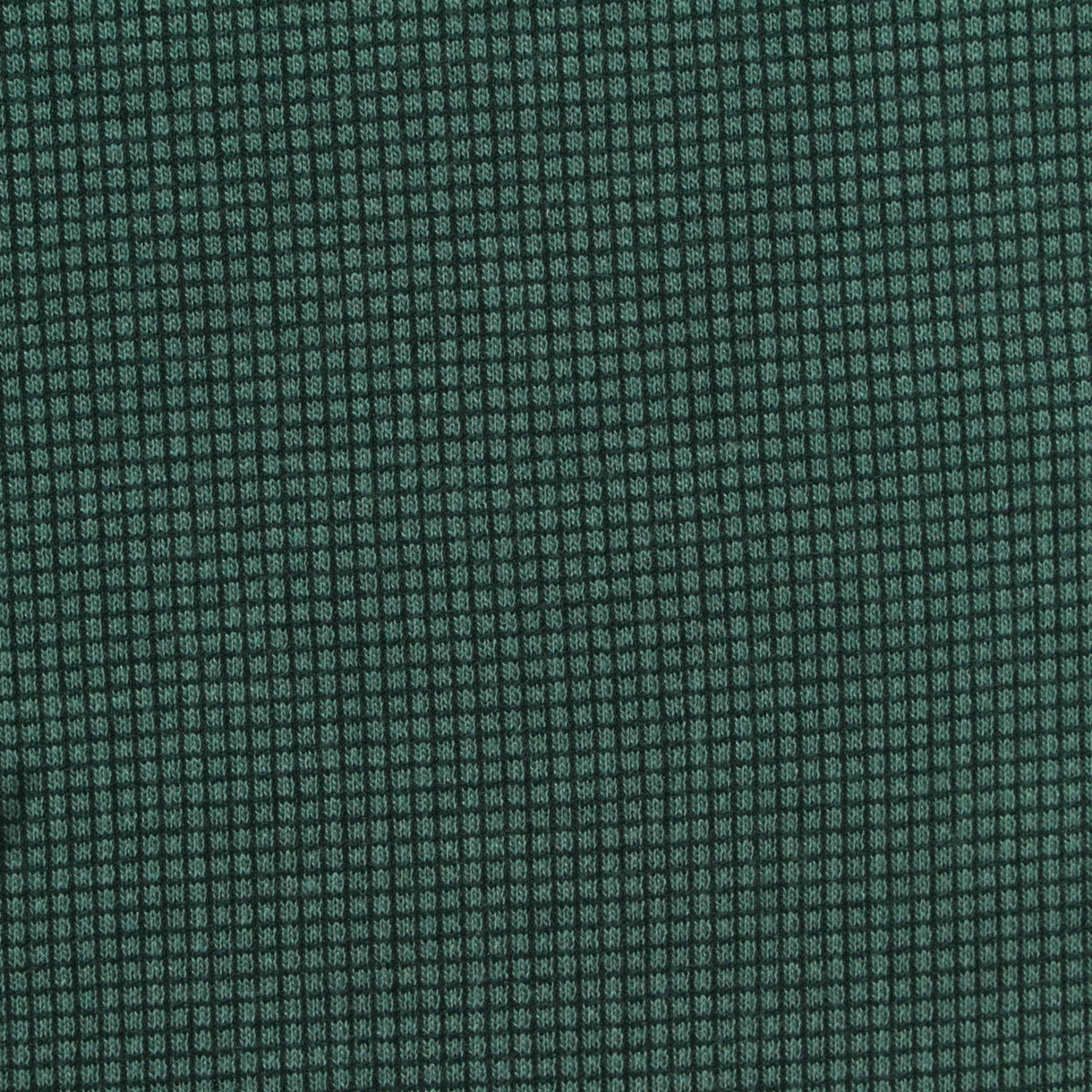 Light Green Square Interlock Knit, Modal-Poly