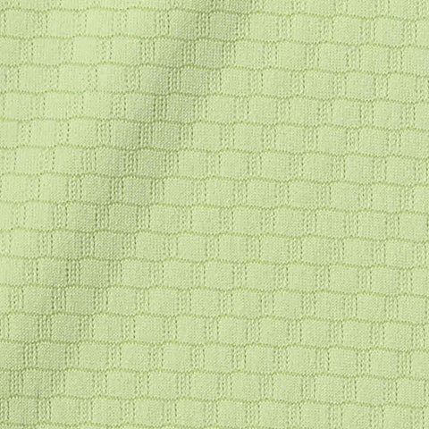 Green Tone-on-Tone Jersey Knit
