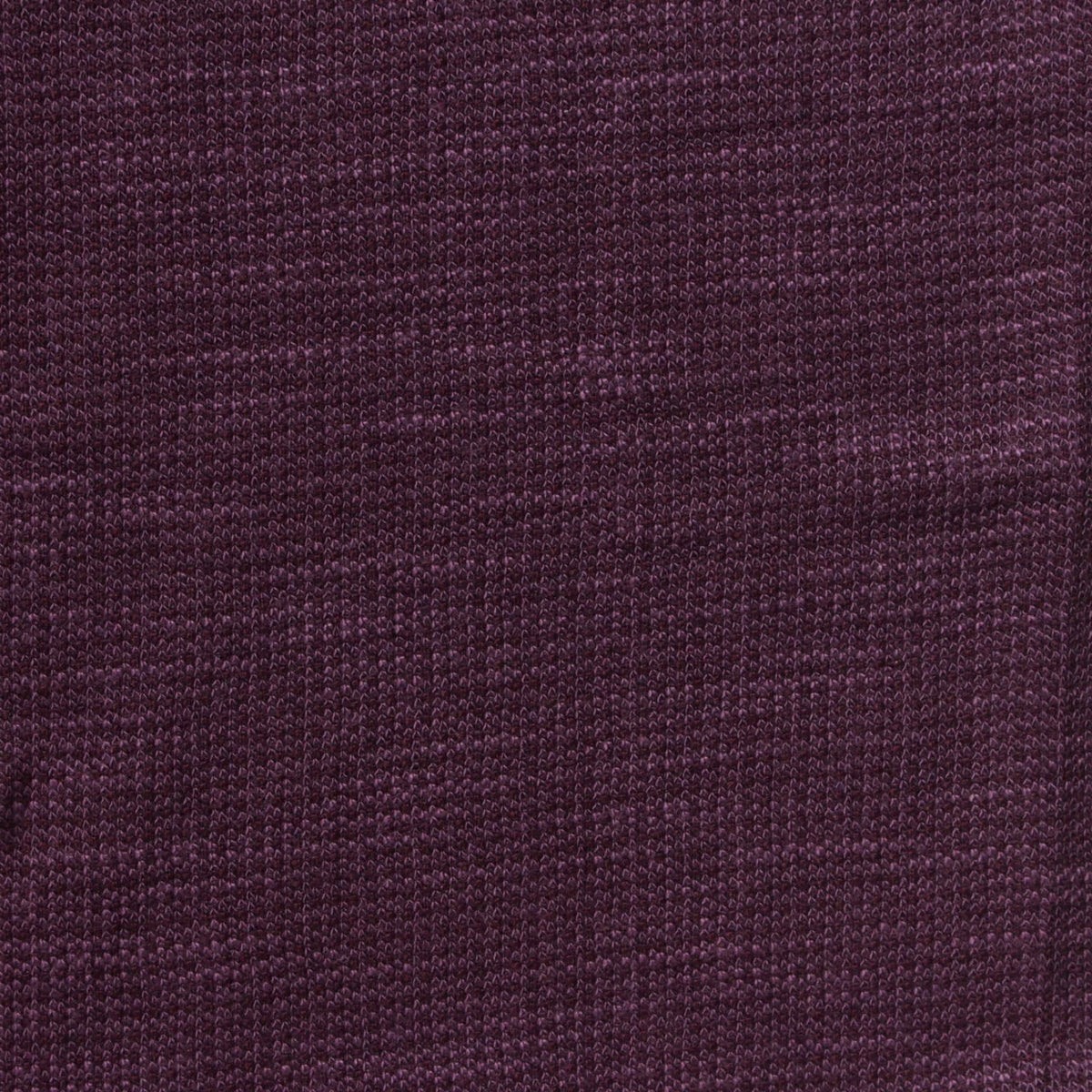 Deep Purple Marl Interlock Knit, Modal-Poly