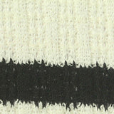 Off-White Horizontal-Stripe Rib Knit, Cotton-Poly — texture