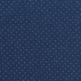 Polyester Stretch Birdseye Knit Fabric, 130 gsm, 153 cm — Navy — texture