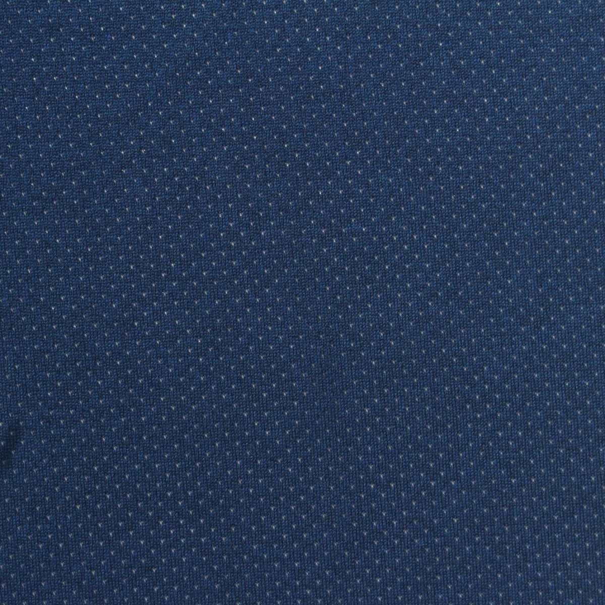 Polyester Stretch Birdseye Knit Fabric, 130 gsm, 153 cm — Navy