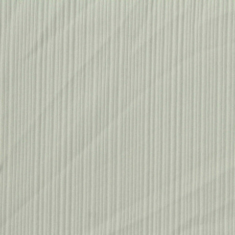 Polyester Stretch Rib Knit Fabric, 185 gsm, 140 cm — Green
