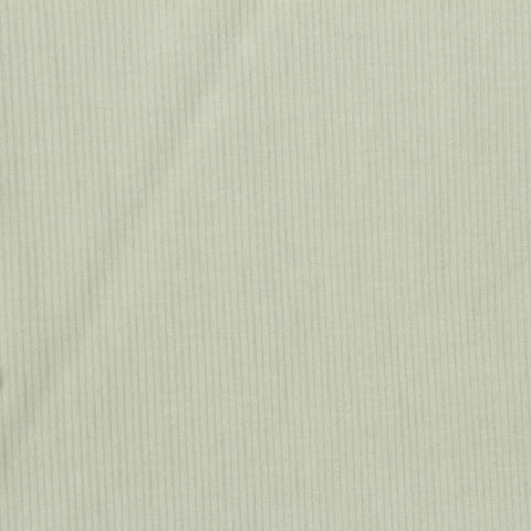 Polyester Viscose Stretch Rib Knit Fabric, 340 gsm, 128 cm — Green