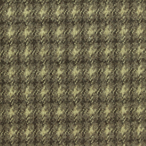 Brown Houndstooth Jacquard, Polyester, 368 gsm