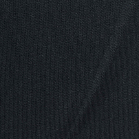 Cotton Polyester Stretch Rib Knit Fabric, 320 gsm, 160 cm — Navy