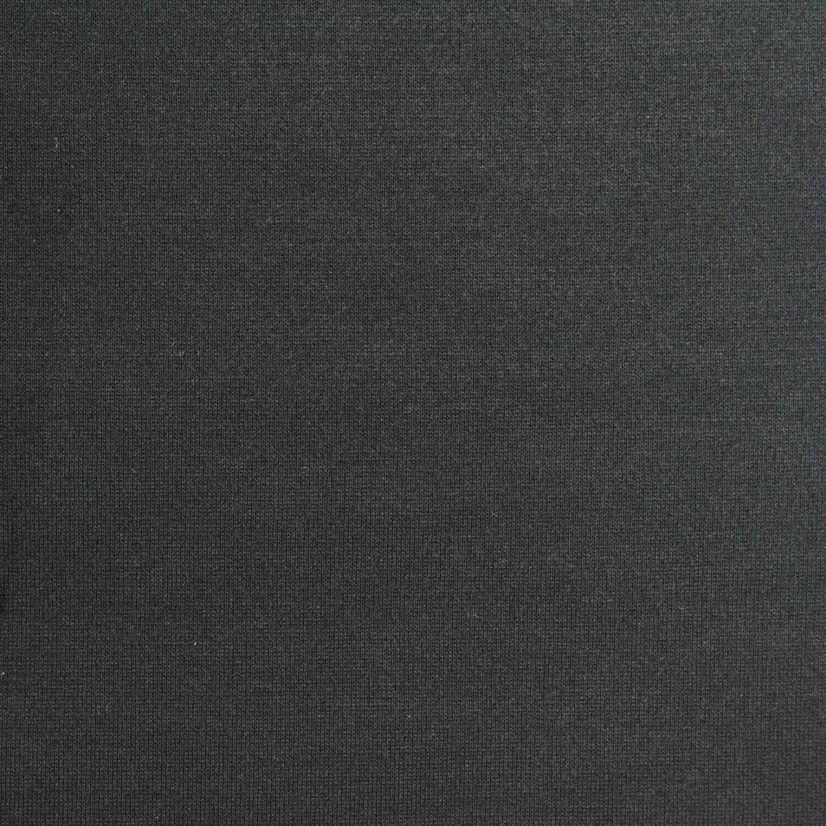 Viscose Nylon Stretch Ponte Knit Fabric, 420 gsm, 160 cm — Black