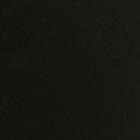 Viscose Nylon Stretch Linen-Look Fabric, 400 gsm, 145 cm — Black