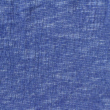 Blue Heathered-Marl Crepe, Poly-Cotton