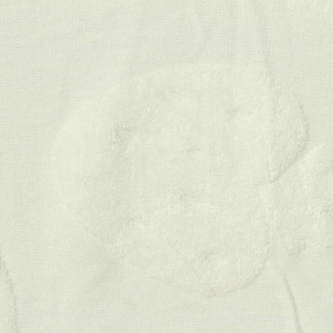 Off-White Heart Jacquard, Cotton-Poly