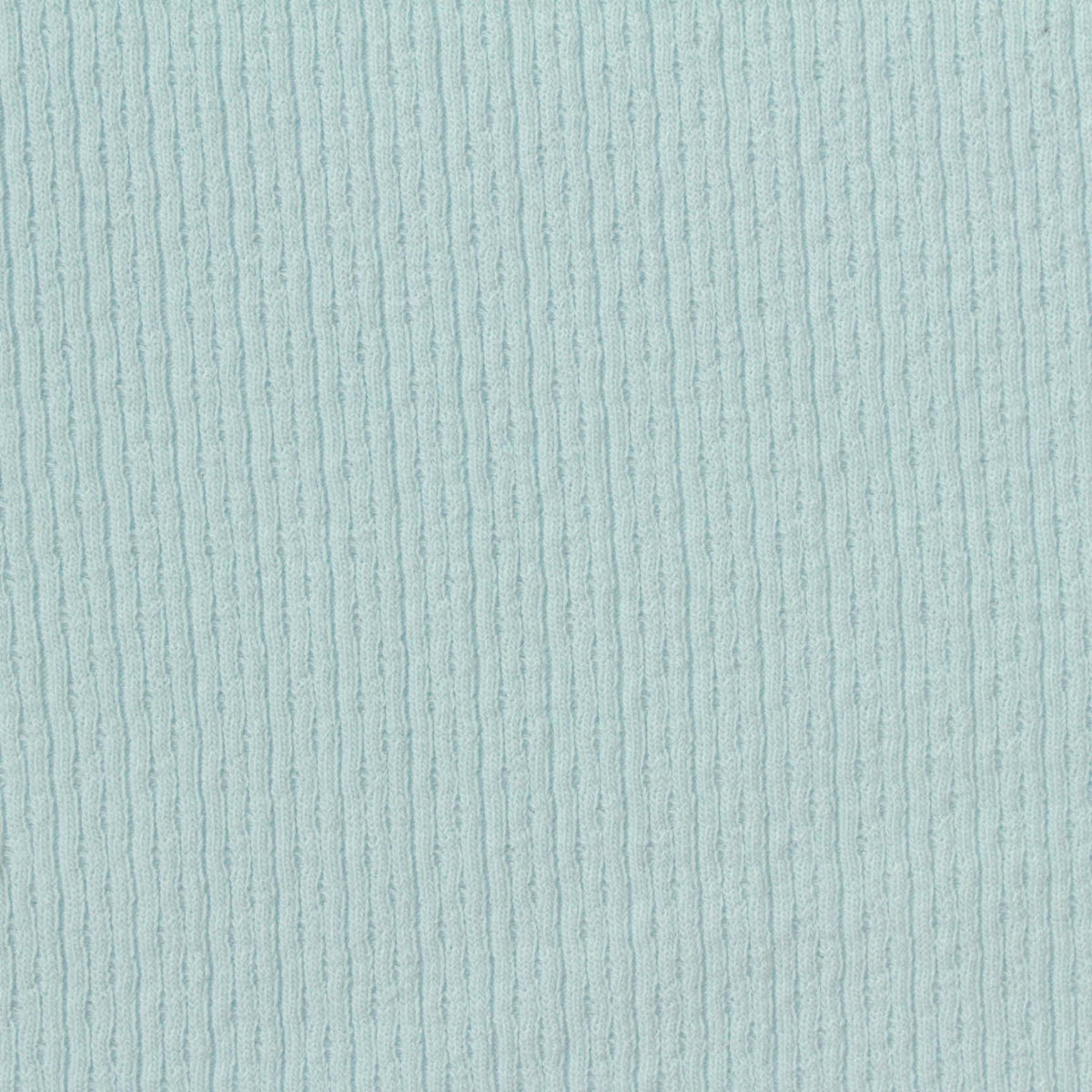 Jacquard Cotton Stretch Rib Knit Fabric, 210 gsm, 140 cm — Blue