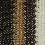 Yellow Stripes Warp Knit, Polyester — texture