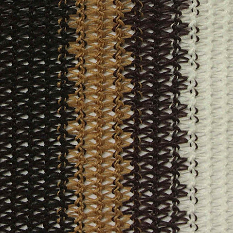 Yellow Stripes Warp Knit, Polyester
