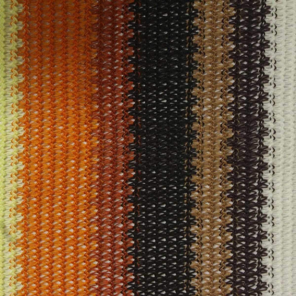 Yellow Stripes Warp Knit, Polyester