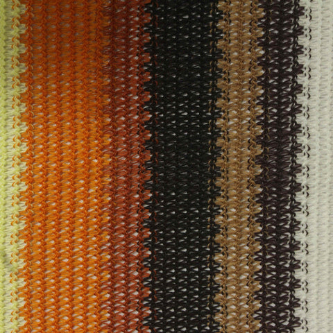 Yellow Stripes Warp Knit, Polyester