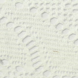 White Openwork Jacquard, Spandex