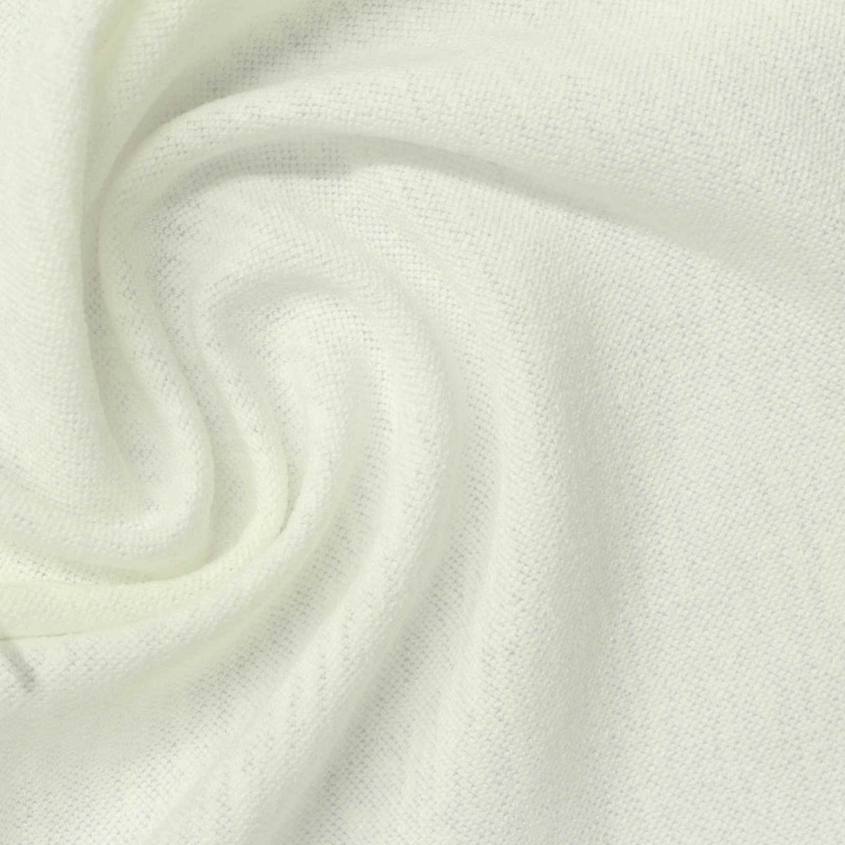 Jacquard 100% Stretch Knit Fabric, 180 gsm, 153 cm — White
