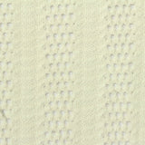 Cream Openwork-Eyelet Jersey Knit, Cotton-Poly