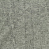 Heather Grey Marl Rib Knit, Viscose
