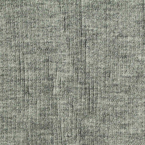 Heather Grey Marl Rib Knit, Viscose, 320 gsm