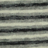 Grey Horizontal-Stripe Jersey Knit, Cotton-Poly — texture