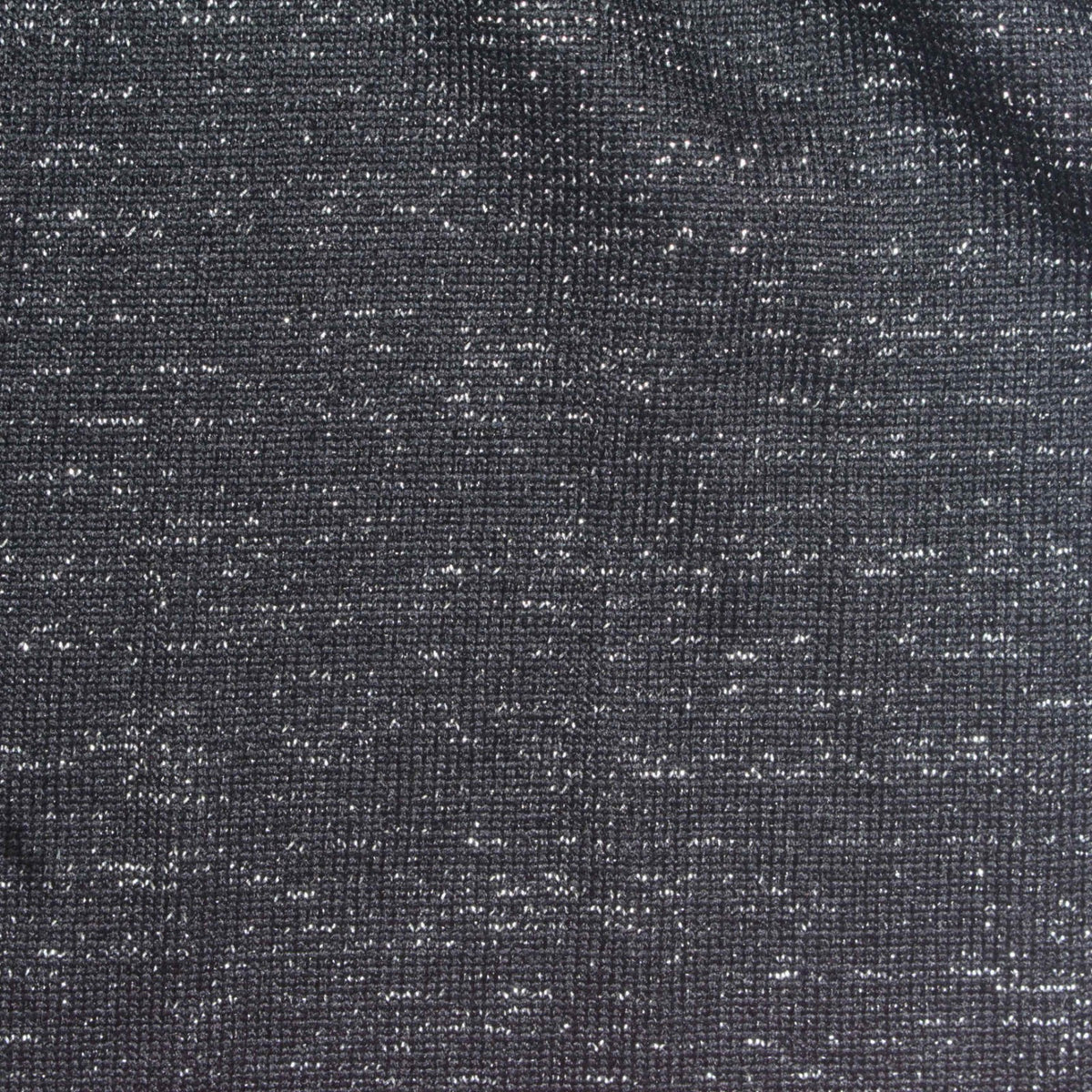 Dark Grey Marl Jersey Knit, Polyester, 190 gsm, 155 cm