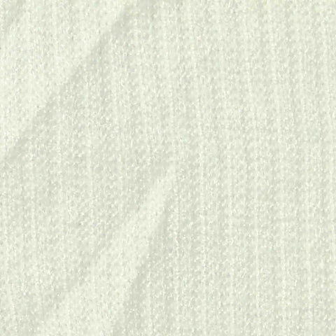 Viscose Nylon Blend Rib Knit Fabric, 170 gsm, 160 cm — White