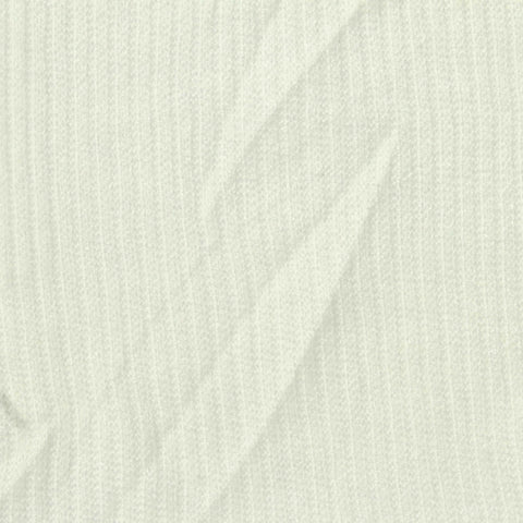 Viscose Nylon Blend Rib Knit Fabric, 170 gsm, 160 cm — White