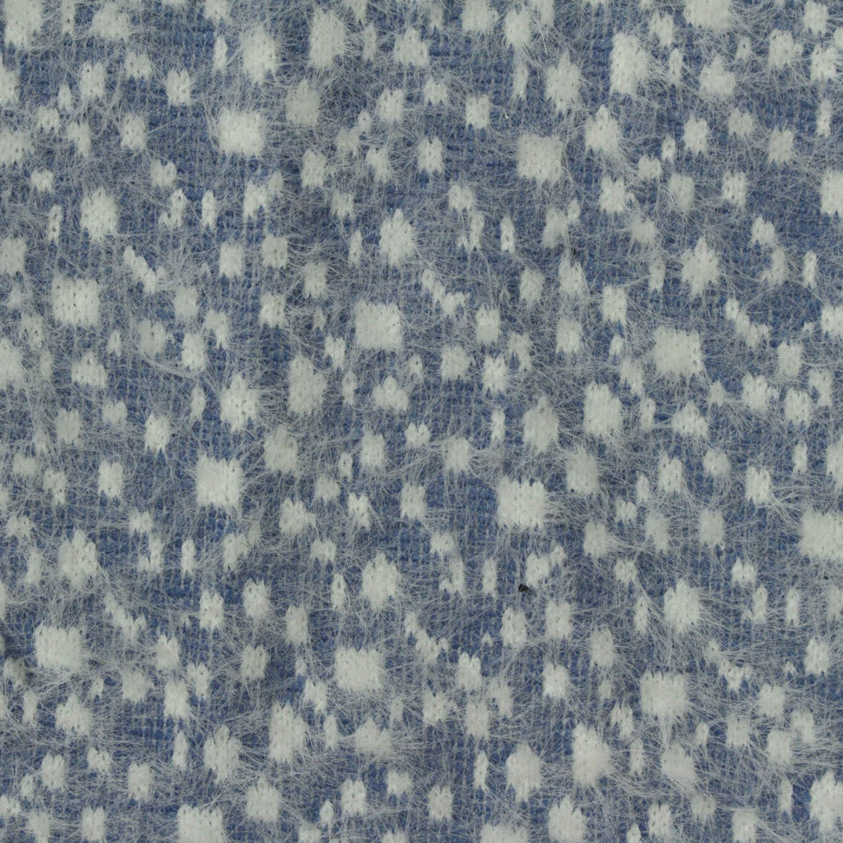 Jacquard Polyester Nylon Knit Fabric, 380 gsm, 160 cm — Blue