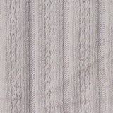 Grey Tone-on-Tone Rib Knit, Cotton-Poly — texture